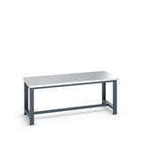 Bott Cubio Framework Bench (Stainless Steel), 2000x900x840mm, anthracite grey