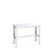 Bott Cubio Framework Bench (Steel Clad), 1500x900x740-1140mm, light grey