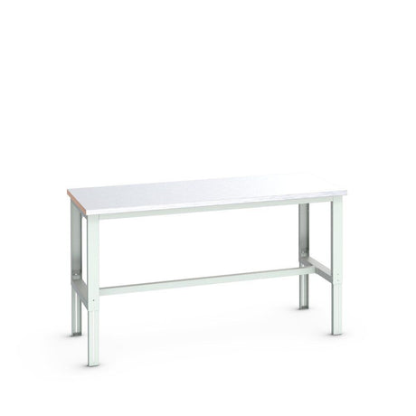 Bott Cubio Framework Bench (Steel Clad), 2000x900x740-1140mm, light grey