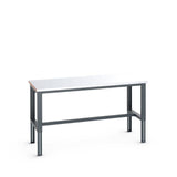 Bott Cubio Framework Bench (Steel Clad), 2000x900x740-1140mm, anthracite grey