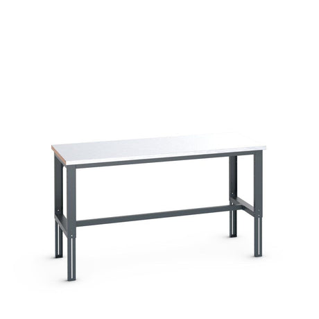 Bott Cubio Framework Bench (Steel Clad), 2000x900x740-1140mm, anthracite grey