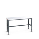 Bott Cubio Mobile Framework Bench (Steel Clad), 2000x900x840-1140mm, anthracite grey