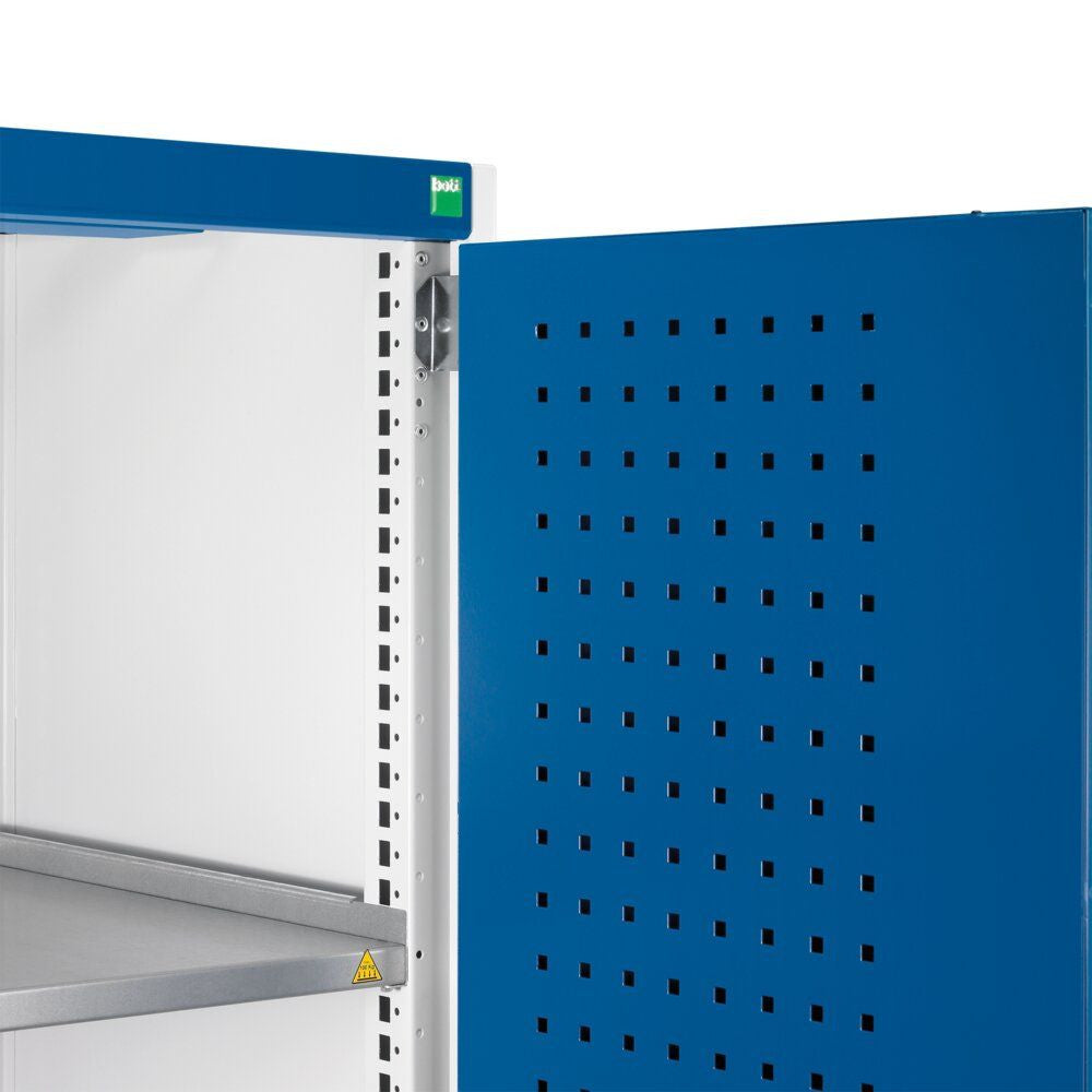 Bott Cubio Maintenance Trolley (Top Tray) 400/650 Wide, Full Cupboard / 5 Drawer, 1050x525x885mm, detail