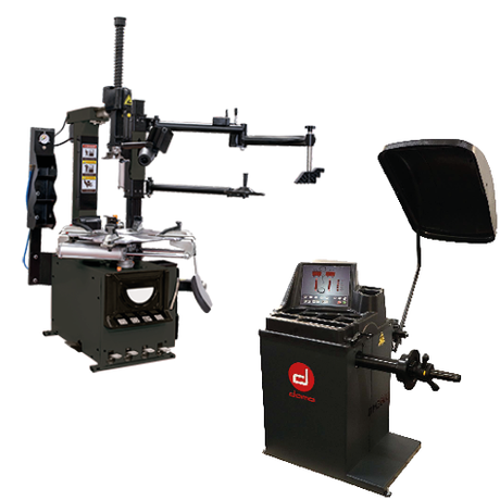 Dama Bronze Tyre Changer & Balancer Package