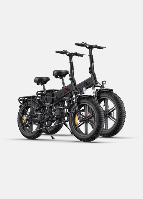 Engwe Engine X Combo Full Suspension Foldable E-bike SKU EngineX-2White