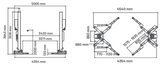 Dama HDM8.0TWEVM Wireless 8T 2 Post Lift - Image 2