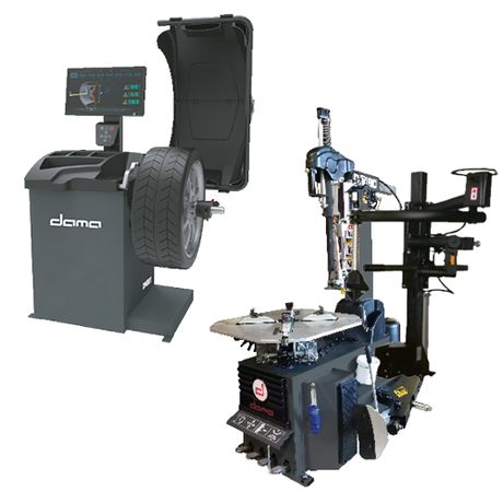 Dama Diamond Plus Tyre Changer & Balancer Package | DIAMOND PLUS