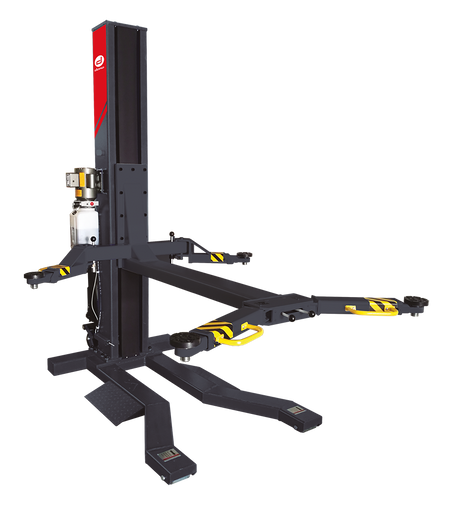 Dama Mobile Single Post Lift, Electro-Hydraulic Operation HDM25Y