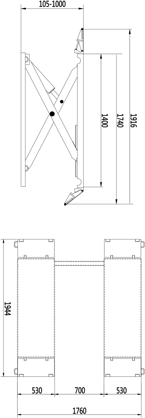 Dama HDM3.0MV Mobile Scissor Lift - Image 2