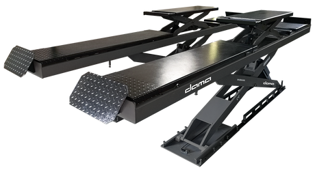 Dama 5.5T Wheel Alignment Scissor Lift, w/ Integral Secondary Scissor HDM55MSI2H