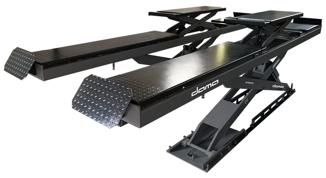 Dama 5.5T Wheel Alignment Scissor Lift, w/ Integral Secondary Scissor HDM55MSI2H