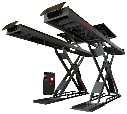 Dama 5MSI2HR Wheel Alignment Scissor Lift with Jacking Beam Rails