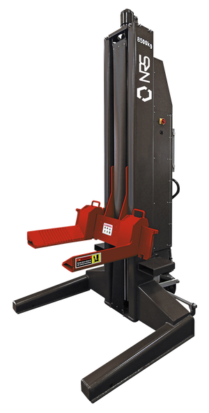 Dama 8.5T Wireless Mobile Column Lift w/ Adjustable Forks, DC Power HDM8500
