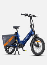 Engwe LE20 Mid-drive Torque Sensor Step-Thru Cargo Bike SKU LE20192GY
