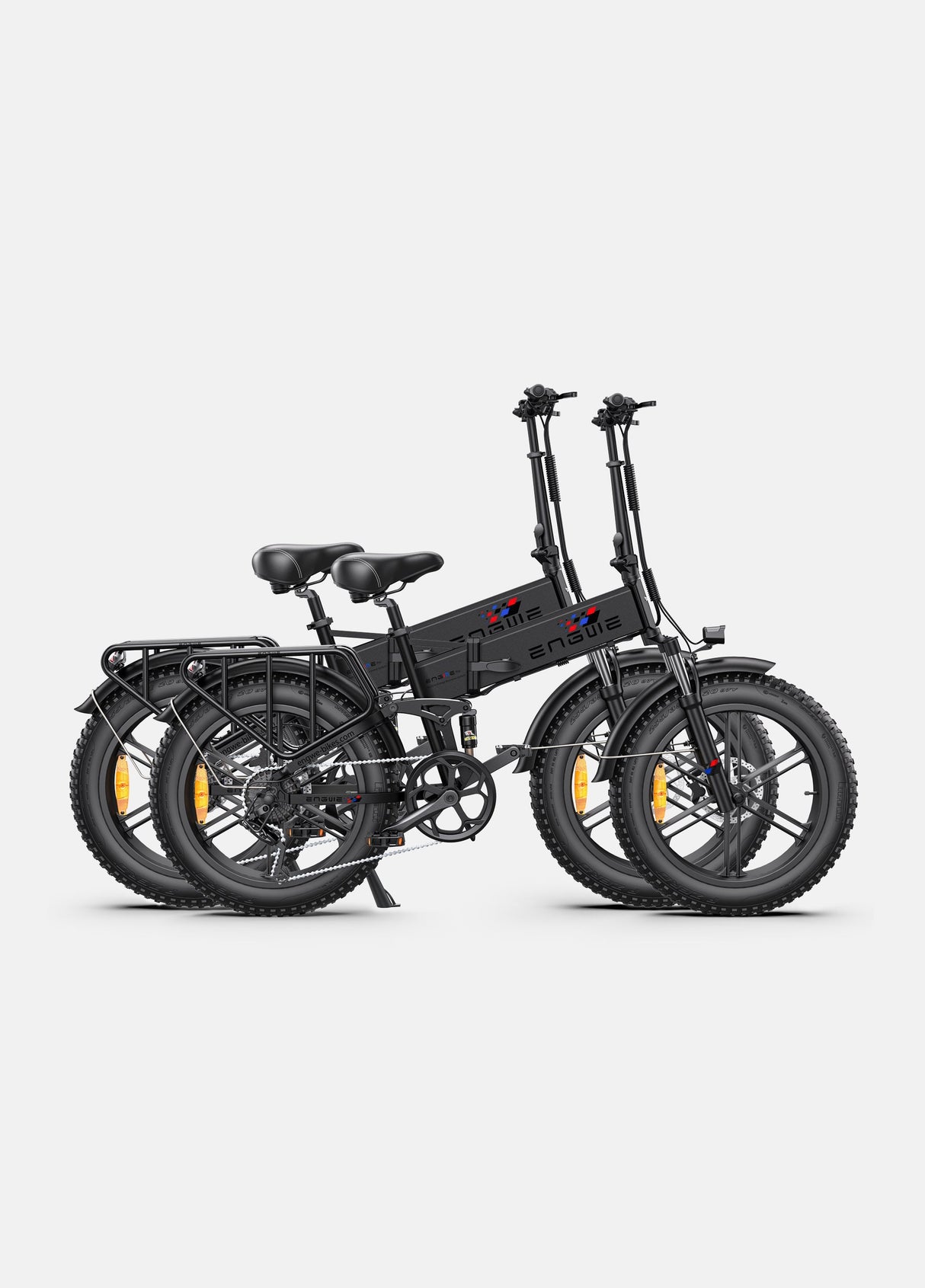 Engwe Engine X Combo Full Suspension Foldable E-bike SKU EngineX-2White