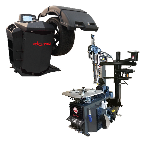 Dama Gold Plus Tyre Changer & Balancer Package | GOLD PLUS