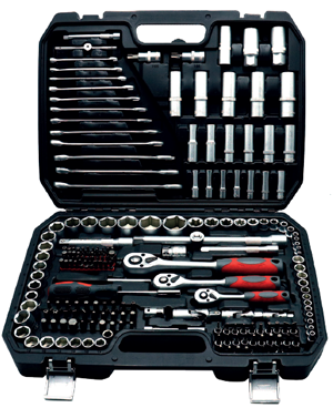 Dama 215 Piece Socket Set