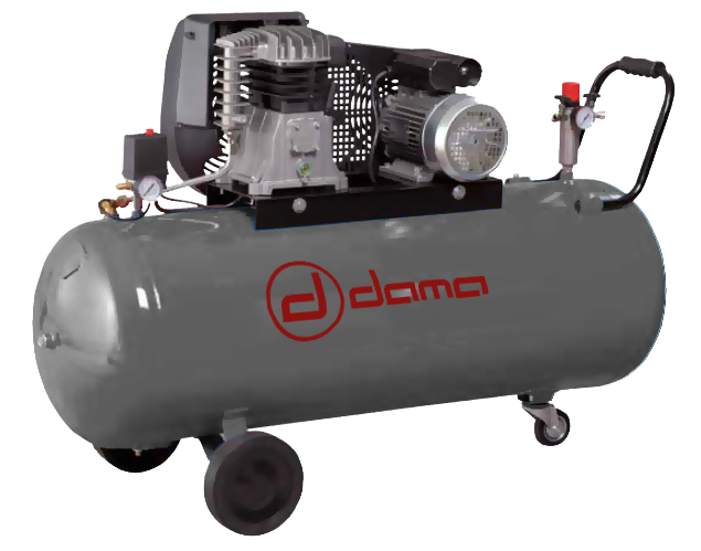 Dama 3HP Piston Compressor 150L HDAC1503