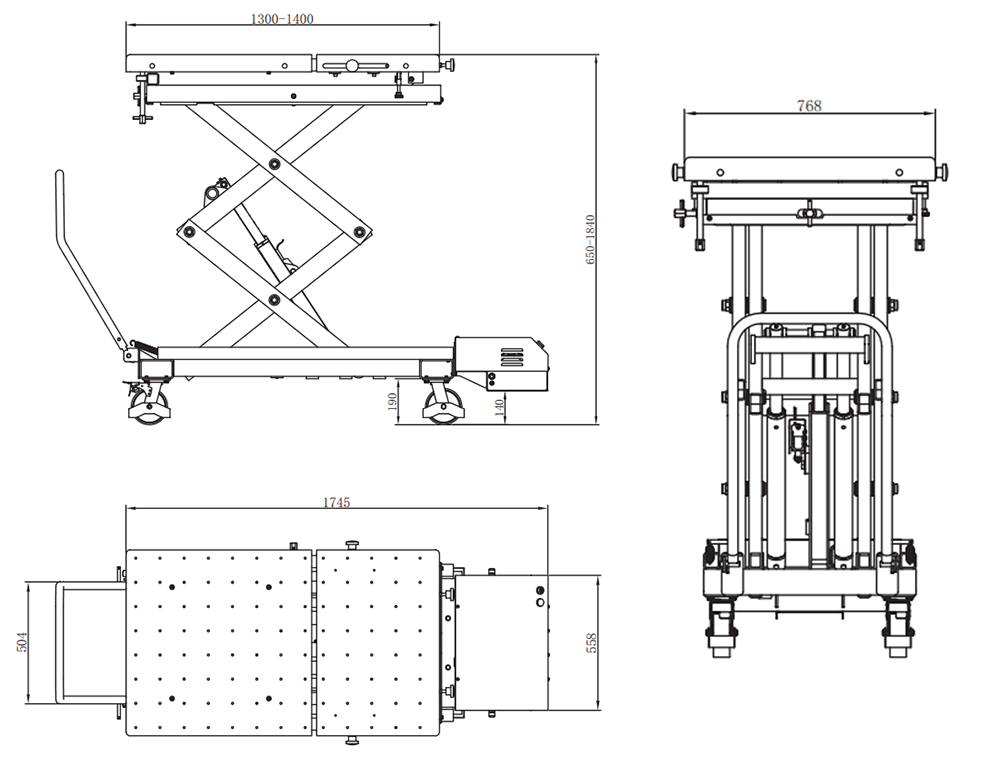 Dama HDM1200 MK2 Lifting Table - Image 3