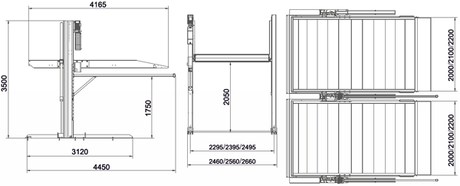 Dama HDM3.0P Parking Lift - Image 2