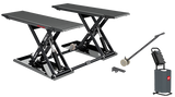 Dama 3.5T Wide Mobile Scissor Lift, Wider Platform for Large Vehicles HDM35MV2