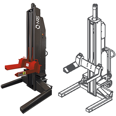 Dama Wireless Mobile Column Lift Set