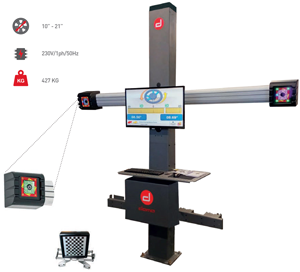 Dama 3D Wheel Alignment System