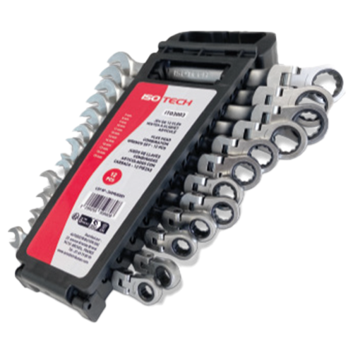 Isotech by Dama Flexi-head Ratchet Spanner Set