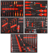 Dama 7 Drawer Tool Cabinet with Tools HDA2110, view 3