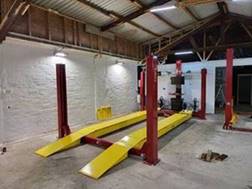 Garage Equipment 5.5 Tonne 5.2 Metre 4 Post Wheel Alignment Car Lift SKU GEO089