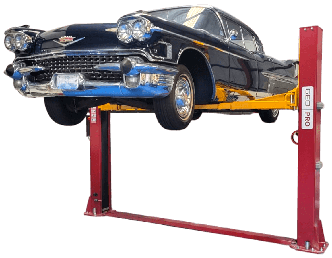 Garage Equipment 4 Tonne Electric Release 2 Post Car Lift SKU GEO037