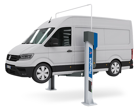 Ravaglioli KPX55LIKTA Baseless 2 Post Lift