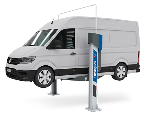 Ravaglioli KPX55LIKTA Baseless 2 Post Lift