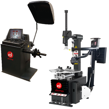 Dama Silver Tyre Changer & Balancer Package
