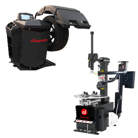 Dama Titanium Plus Tyre Changer & Balancer Package | TITANIUM PLUS