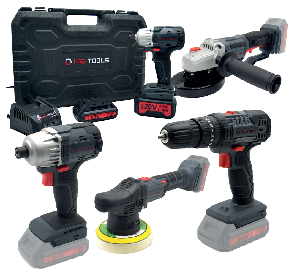 Dama 20V Cordless 5-Tool Pack HDATOOLPACK3