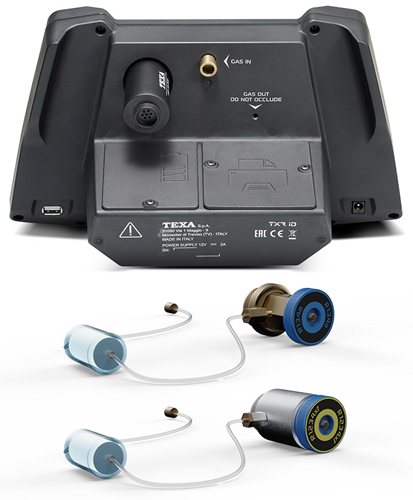Texa TXD ID Portable Refrigerant Identifier Rear