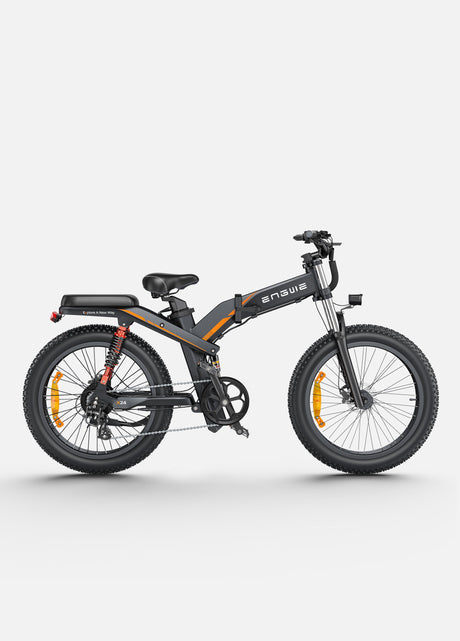 Engwe X24 All Terrain Foldable Electric Bike SKU X24-Grey