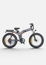 Engwe X24 All Terrain Foldable Electric Bike SKU X24-Grey