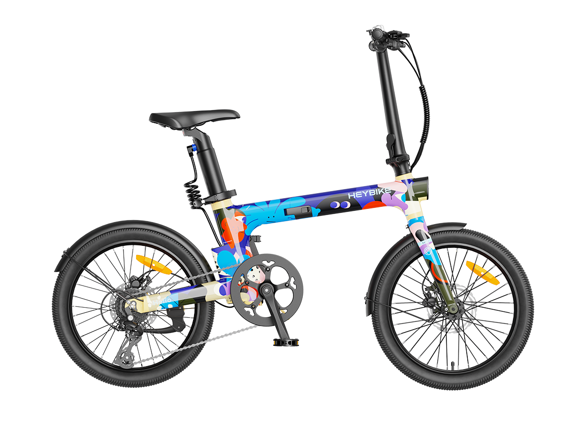 Heybike Helio F Artist Limited Edition Foldable City Bike SKU HelioF-A