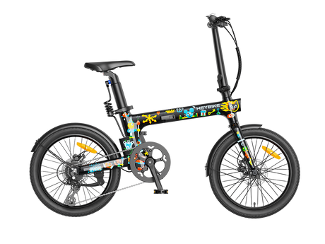 Heybike Helio F Artist Limited Edition Foldable City Bike SKU HelioF-A