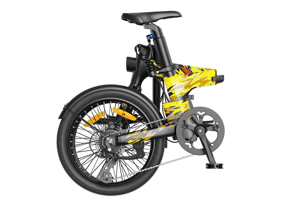 Heybike Helio F Artist Limited Edition Foldable City Bike SKU HelioF-A