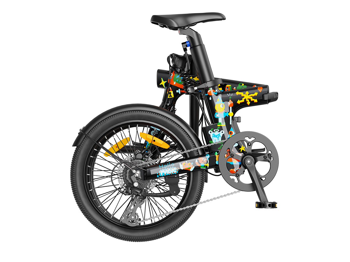 Heybike Helio F Artist Limited Edition Foldable City Bike SKU HelioF-A